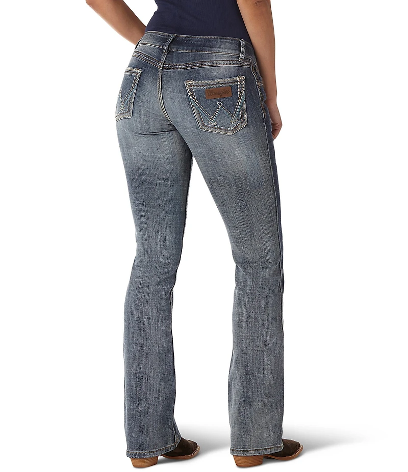 Wrangler® Retro Sadie Low Rise Stitch Pocket Bootcut Jeans
