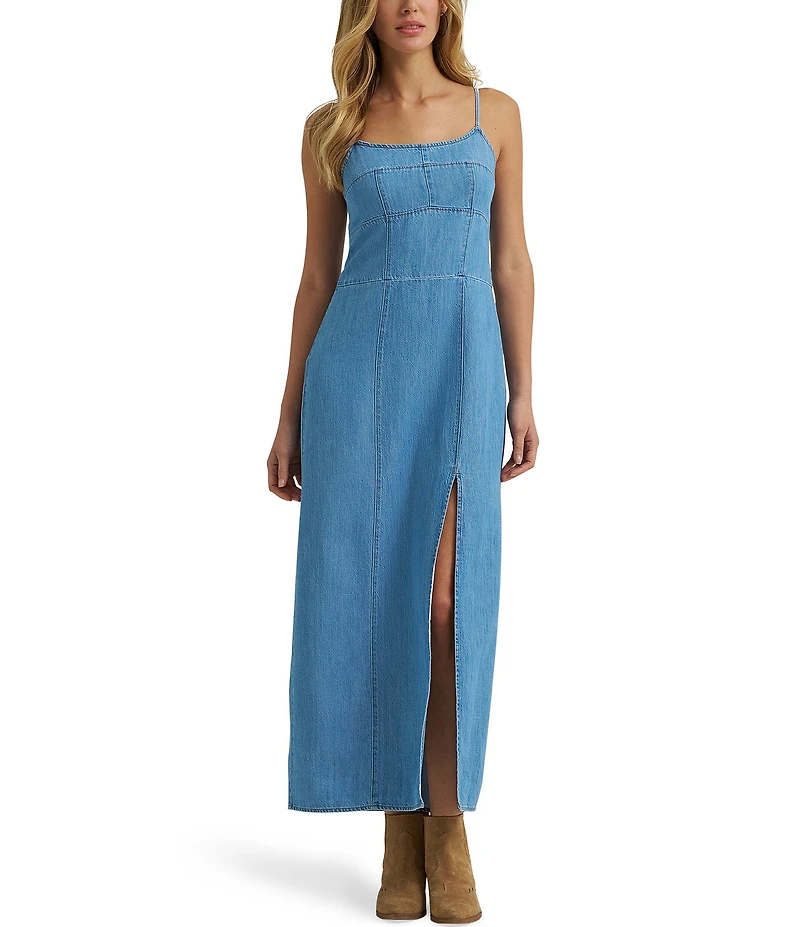 Wrangler® Retro® Sleeveless Long Denim Dress