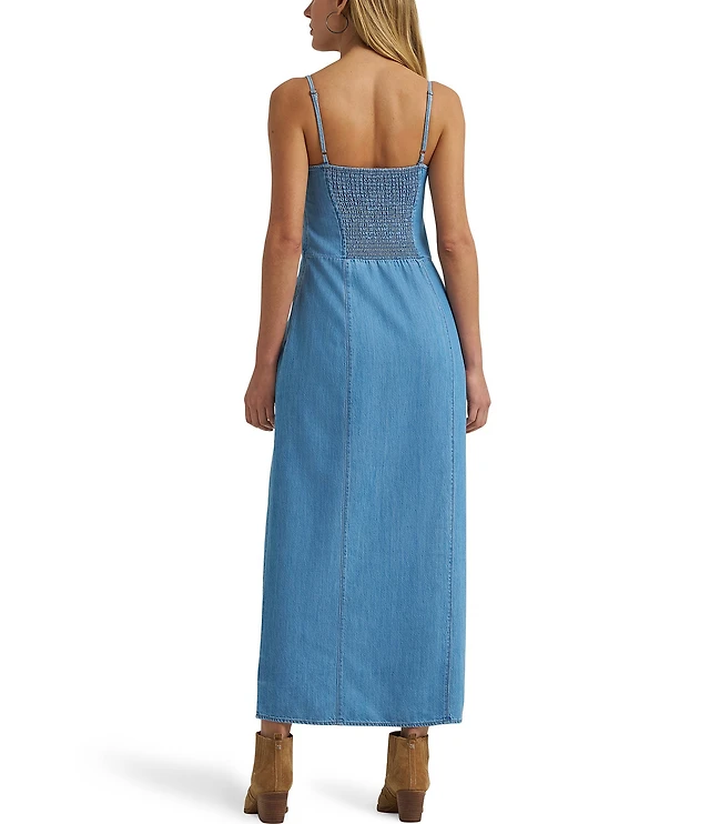 dillards denim dress Charlotte Corset Mini Dress main image 1