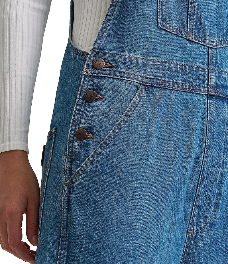 Wrangler® Retro® Sleeveless Wide Leg Overalls