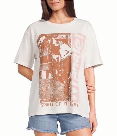 Wrangler® Retro® Spirit Of The West Short Sleeve T-Shirt