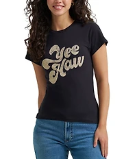 Wrangler® Retro® Yee Haw Short Sleeve T-Shirt