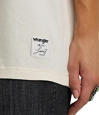 Wrangler® Short Sleeve Keep On Strummin' Oversized Graphic T-Shirt