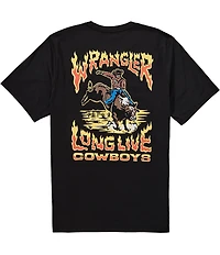 Wrangler® Short Sleeve Long Live Cowboys T-Shirt