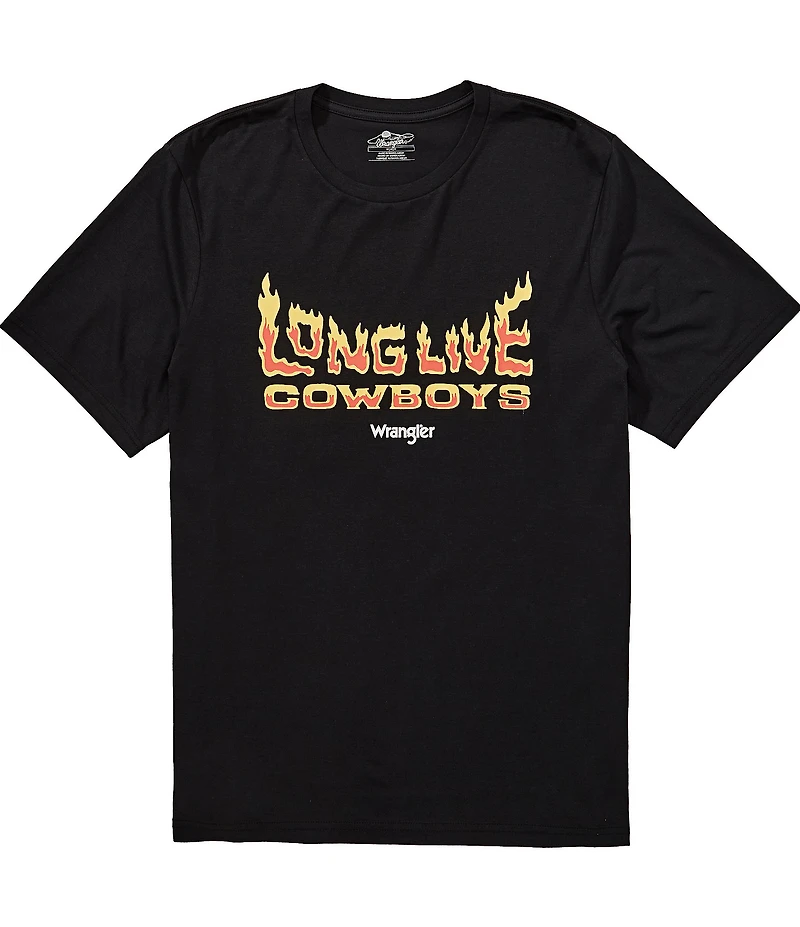 Wrangler® Short Sleeve Long Live Cowboys T-Shirt