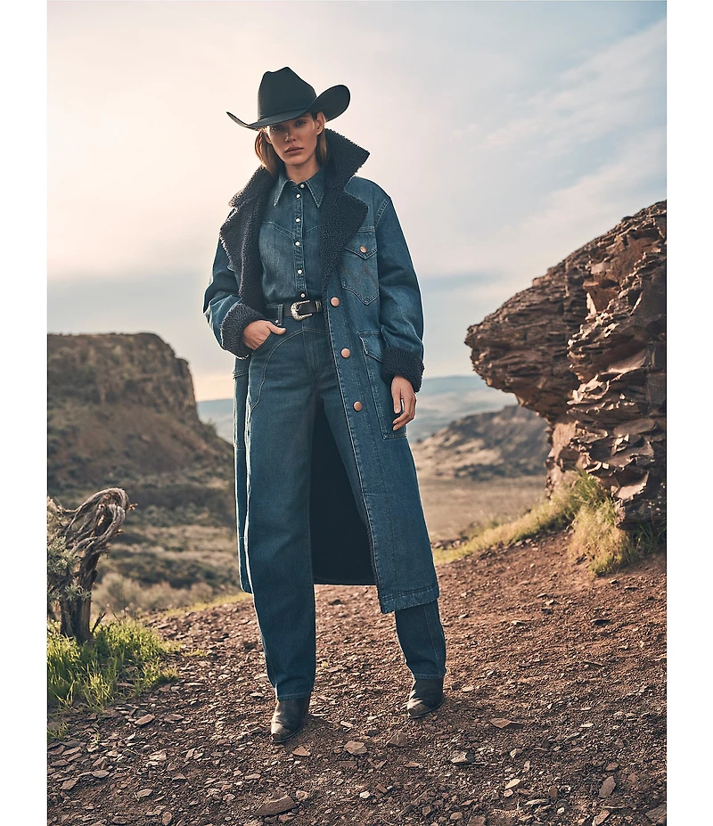 Wrangler® Sleek Barrel High Rise Jeans