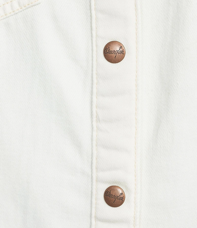 Wrangler® Sleeveless Denim A-Line Dress