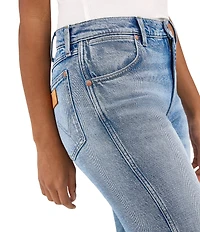 Wrangler Sunset Mid Rise Straight Leg Jeans