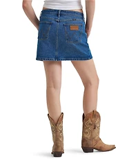Wrangler Western Denim Mini Skirt