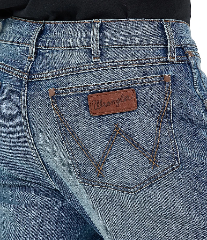 Wrangler Western Retro Relaxed Fit Bootcut Jeans