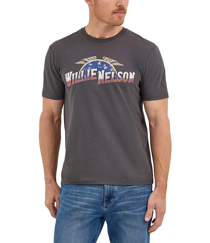 Wrangler® Willie Nelson Legend Graphic Short Sleeve T-Shirt