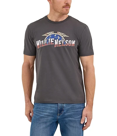 Wrangler® Willie Nelson Legend Graphic Short Sleeve T-Shirt