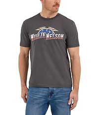 Wrangler® Willie Nelson Legend Graphic Short Sleeve T-Shirt
