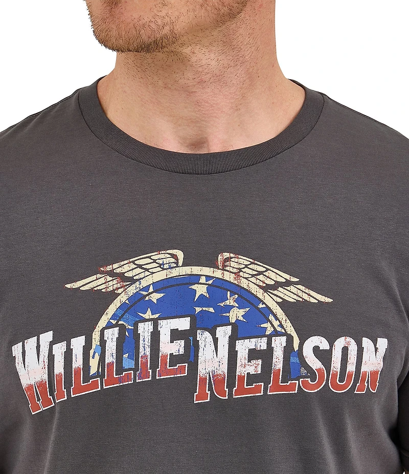 Wrangler® Willie Nelson Legend Graphic Short Sleeve T-Shirt