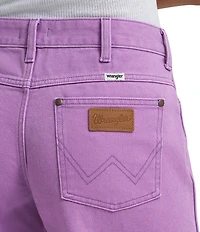 Wrangler Worldwide Mid Rise Wide Leg Denim Jeans