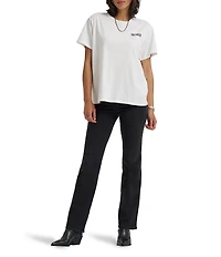 Wrangler Wrancher Mid Rise Classic Boot Denim Jeans
