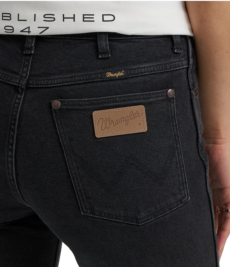 Wrangler Wrancher Mid Rise Classic Boot Denim Jeans