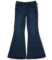 Wrangler® x Lainey Wilson Big Girls Pull-On Dark Denim Wash Jeans