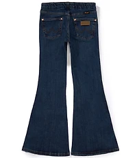 Wrangler® x Lainey Wilson Big Girls Pull-On Dark Denim Wash Jeans