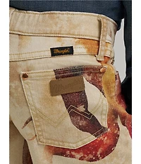 Wrangler® x Lainey Wilson Big Girls Horses Printed Wide Leg Jeans