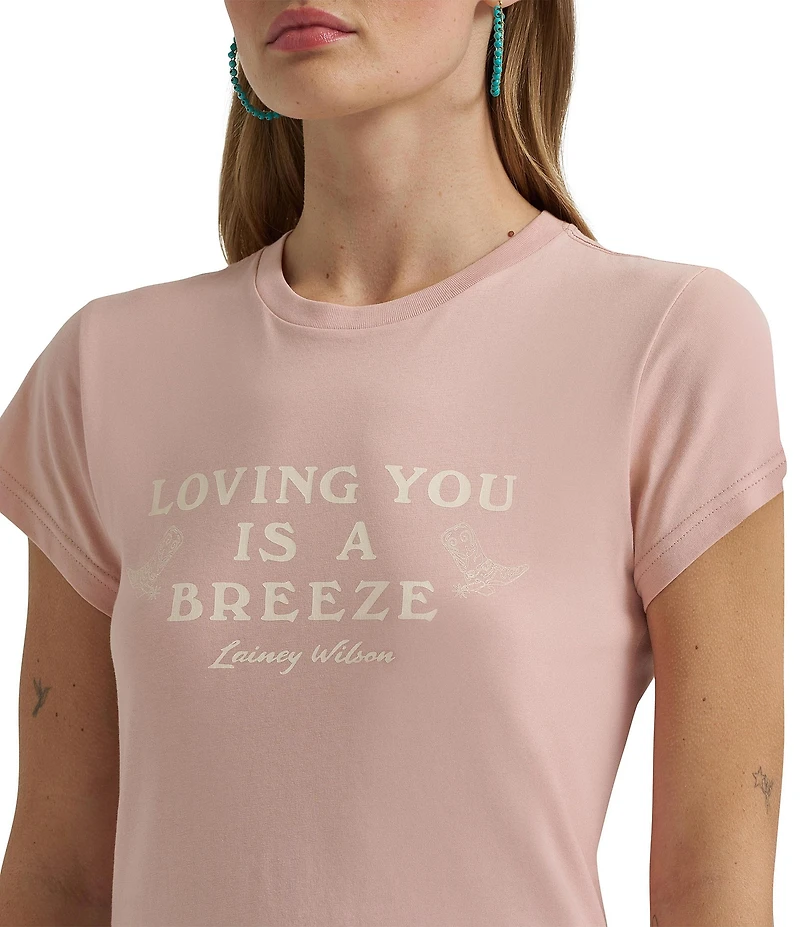 Wrangler® x Lainey Wilson Breeze Short Sleeve T-Shirt