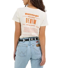 Wrangler x Whataburger Crew Neck Short Sleeve Tee