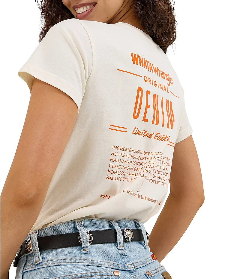 Wrangler x Whataburger Crew Neck Short Sleeve Tee