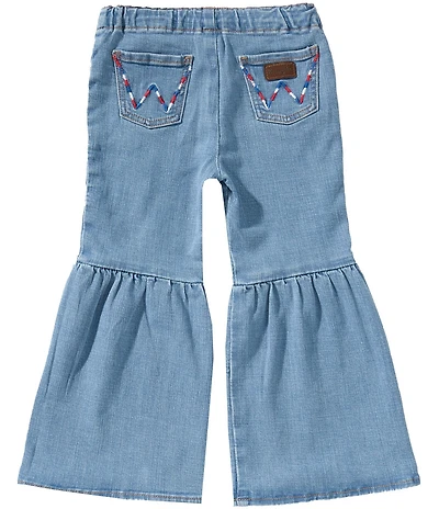 Wrangler®Baby Girls Pull-on Flare Pants