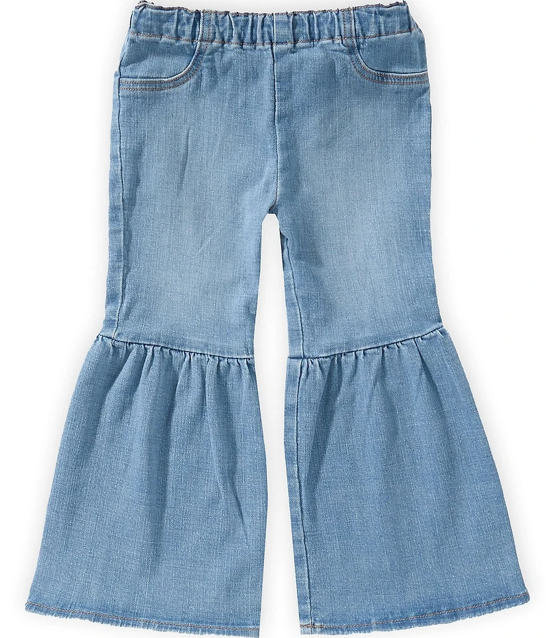 Wrangler®Baby Girls Pull-on Flare Pants
