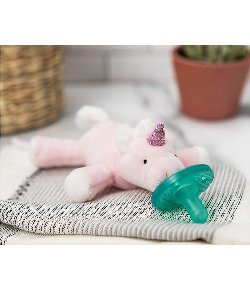 Wubbanub Pink Unicorn Pacifier