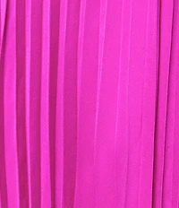 Xscape Hammered Satin Halter Neck Sleeveless Pleated Shift Dress