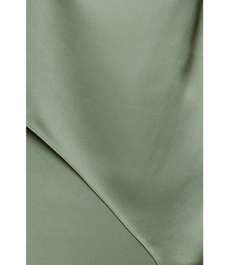 Xscape Long Satin With Overlay