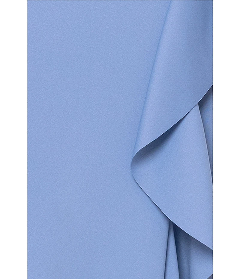 Xscape Off the Shoulder Ride Ruffle Gown