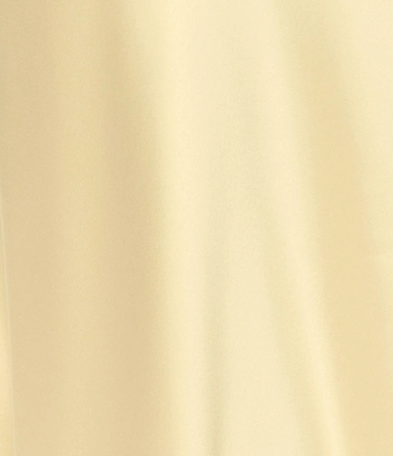 Xscape Petite Size Satin Mock Halter Tie Neck Sleeveless Gown