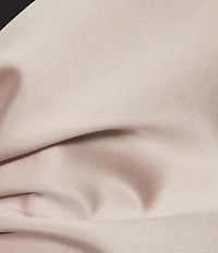 Xscape Plus Size Satin Shawl Bow Wrap