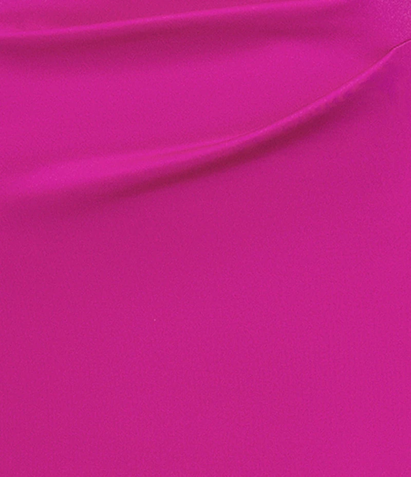 Xscape Suba Strapless Ruched Side Ruffle Sheath Dress