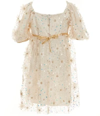 Xtraordinary Big Girls Floral Tulle & Sequin Dress