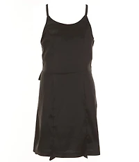 Xtraordinary Big Girls Sleeveless Bow-Back Taffeta Dress