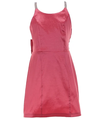 Xtraordinary Big Girls Sleeveless Embellished X-Back Sheath Dress