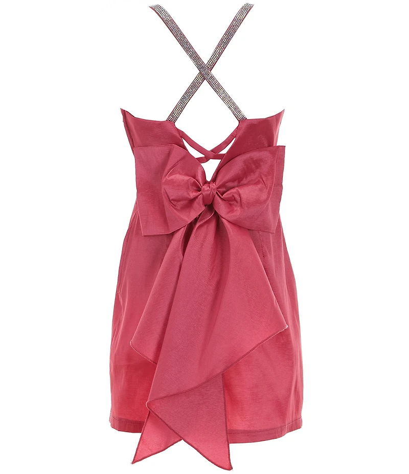 Xtraordinary Big Girls Sleeveless Embellished X-Back Sheath Dress