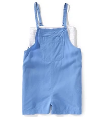 Xtraordinary Big Girls Sleeveless Patch-Pocket Romper & Strapless Tube Top Set