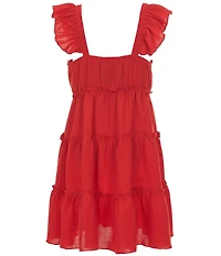 Xtraordinary Big Girls Sleeveless Tiered A-Line Dress