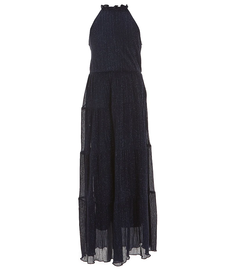 Xtraordinary Big Girls Sleeveless Tiered Long Dress