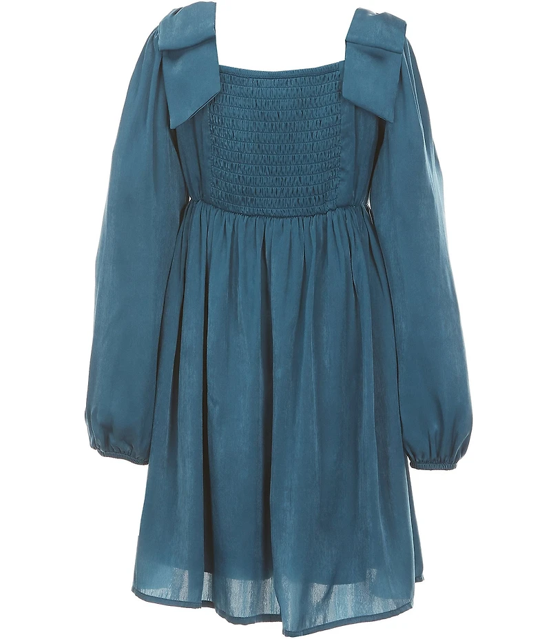 Xtraordinary Big Girls Long Sleeve Empire Waist Dress