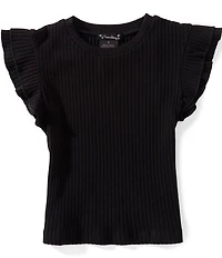 Xtraordinary Big Girls Ruffle-Sleeve Knit Top