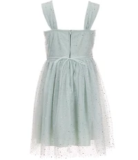 Xtraordinary Big Girls Sleeveless Sparkle Tulle Fit-And-Flare Dress