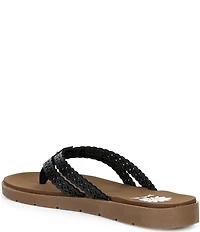 Yellow Box Fawn Double Strap Flip Flop Sandals