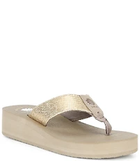 Yellow Box Leyla Embellished Flip Flop Sandals