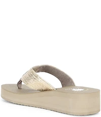 Yellow Box Leyla Embellished Flip Flop Sandals