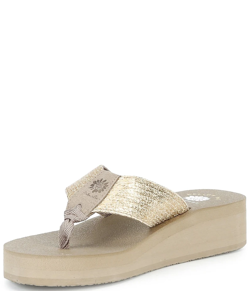 Yellow Box Leyla Embellished Flip Flop Sandals